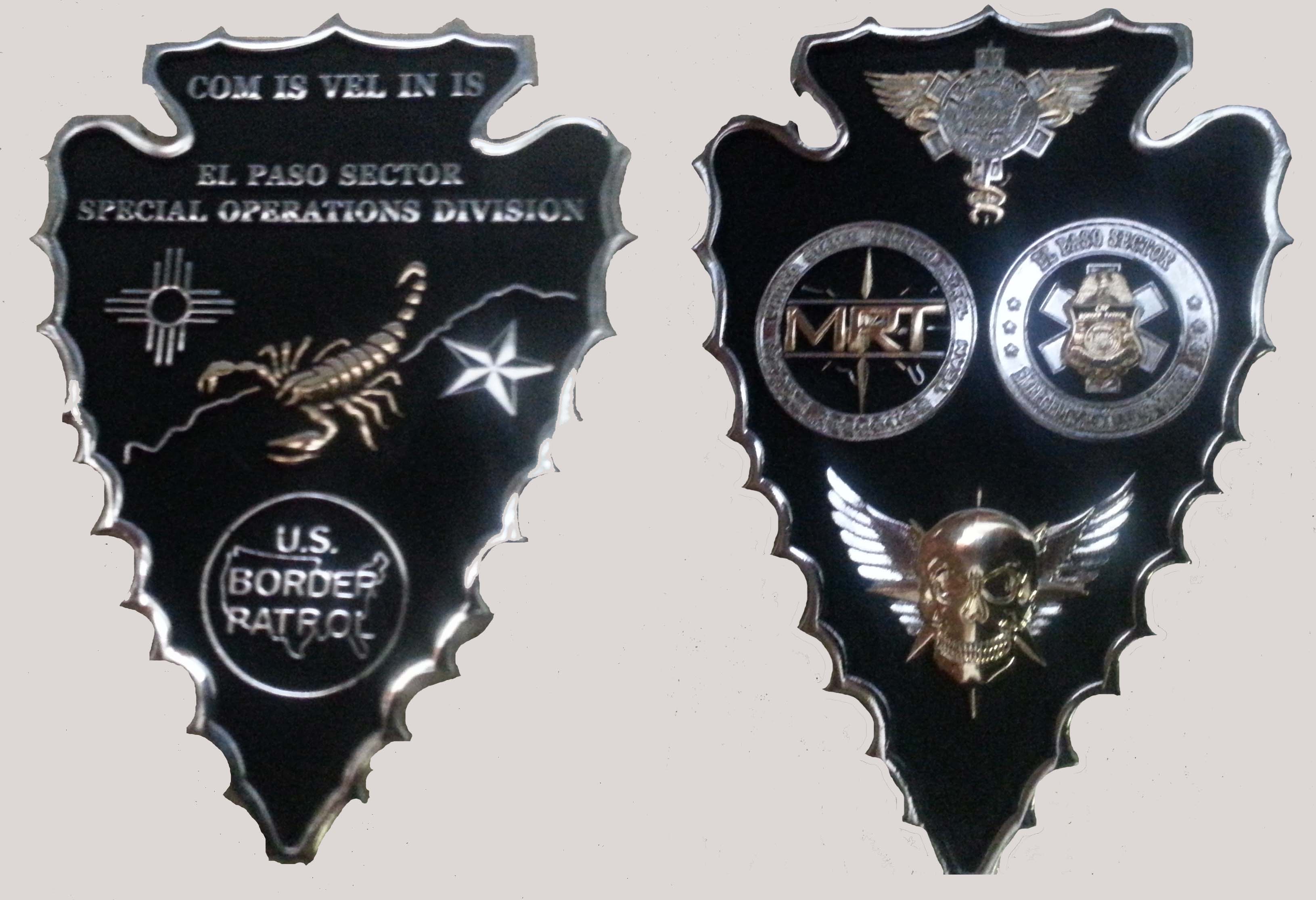 US Border Patrol Challenge Coins